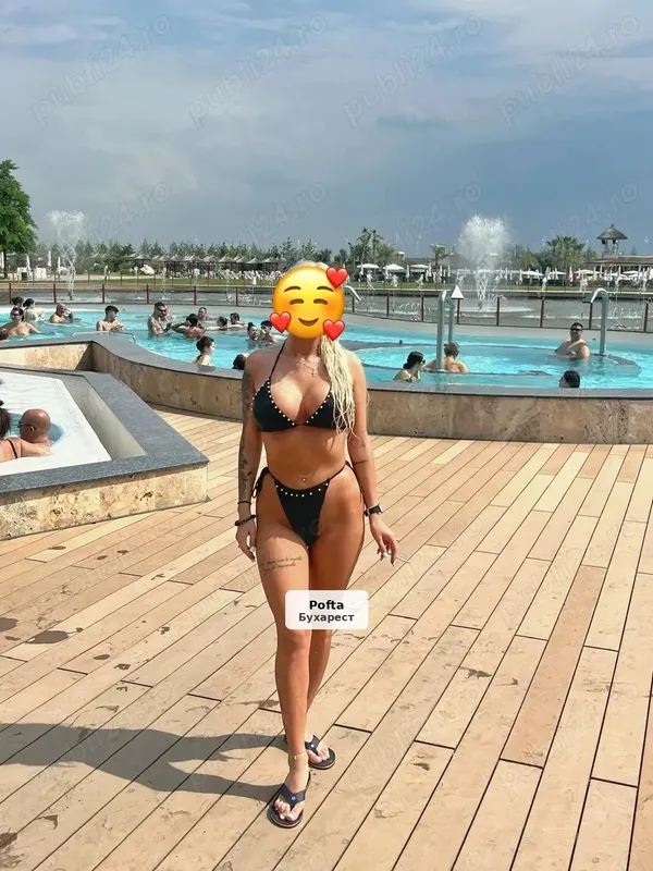 Anca, blondă cu silicoane, disponibilă acum