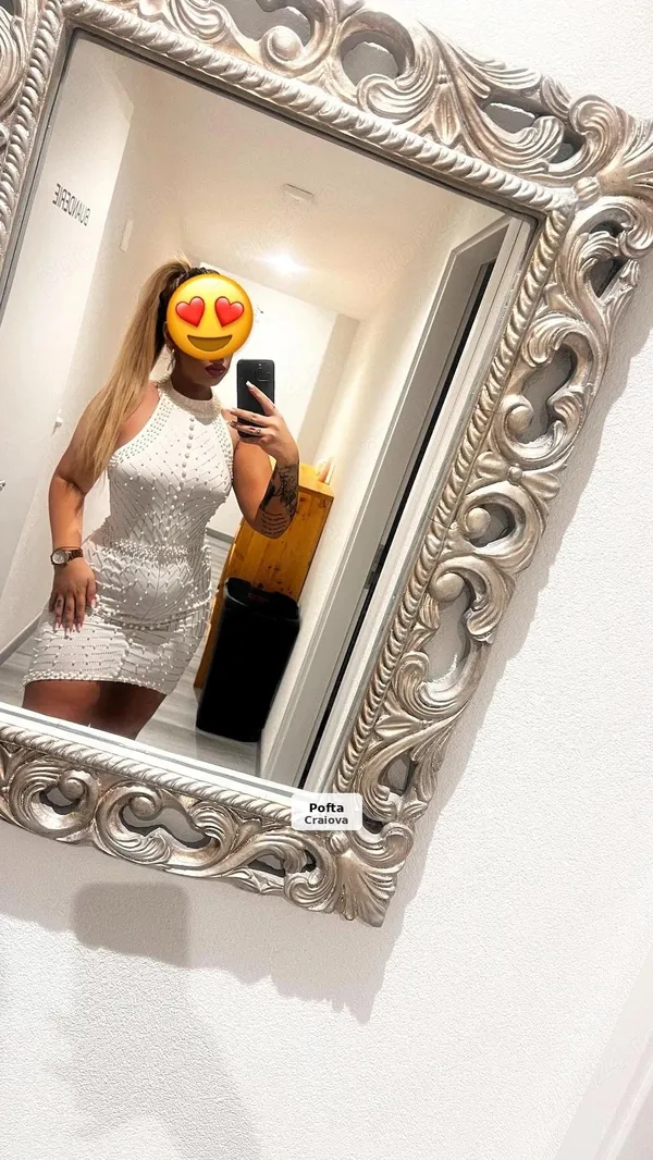 Elegant blonde, private location