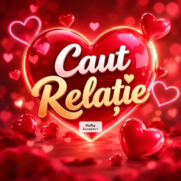 Caut o relație serioasă și frumoasă