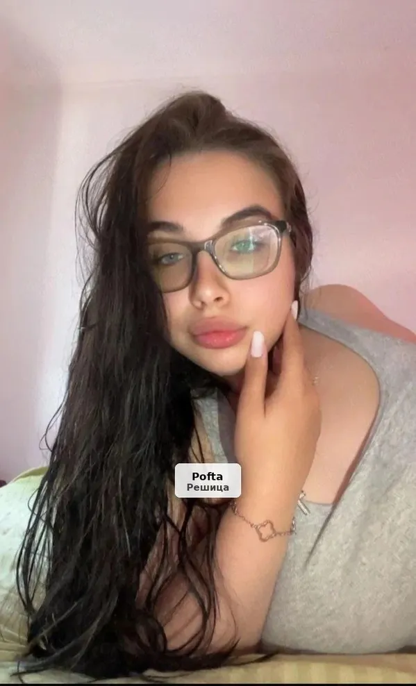 Discreet and Cute Brunette
